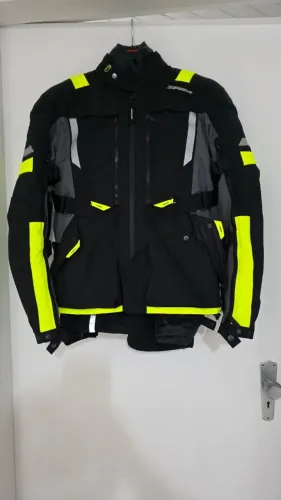 Conjunto Completo de Cordura marca SPIDI Feminina tamanho Jaquetas M e Calça M