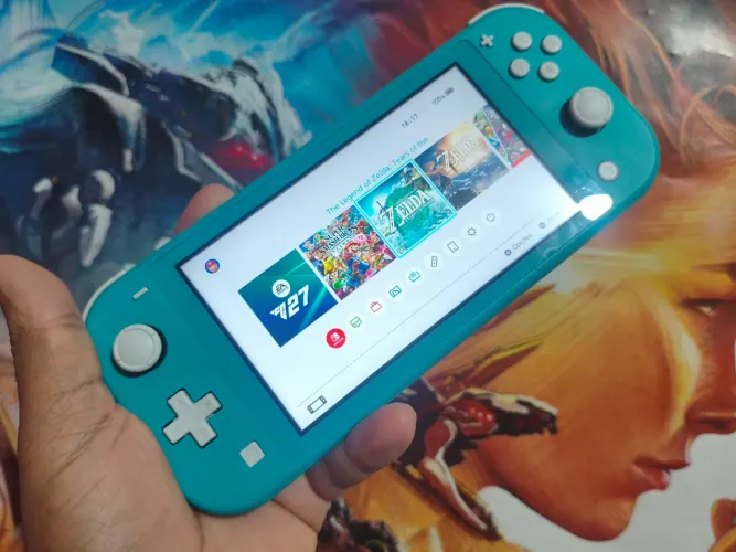 Nintendo switch lite d3sbloquead# vendo/troco