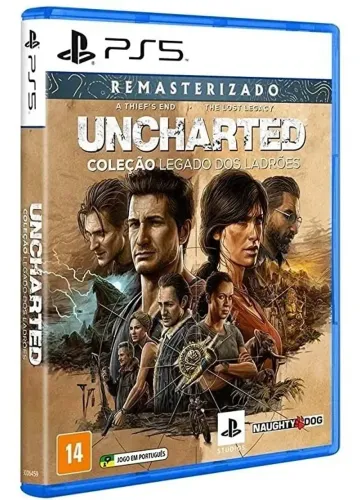 Jogo Uncharted 4: Legado de Ladrões PS5 Lacrado