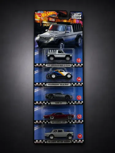 Set Hot Wheels Premium Boulevard - 11 ao 15