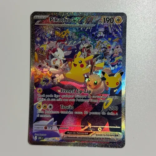 CARTA PIKACHU 30 ANOS
