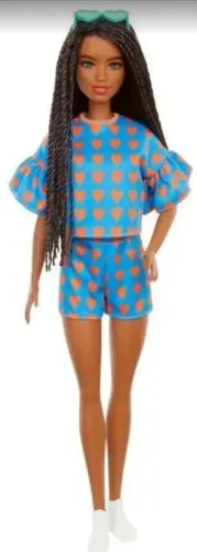 Boneca Barbie negra fashionista 172 - Mattel