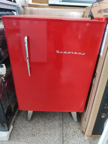 Frigobar Brastemp Retrô Vermelho seminovo