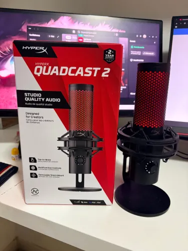 Microfone HyperX QuadCast 2