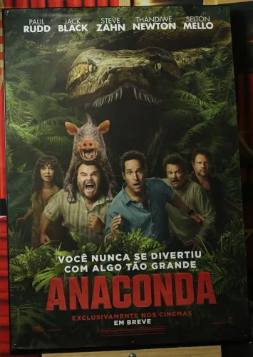 Pôster de cinema do filme Anaconda