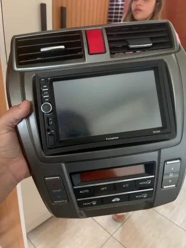 Multimidia com moldura honda city