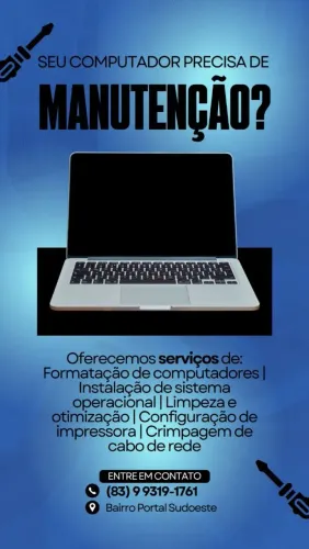 Conserto e serviços de informática