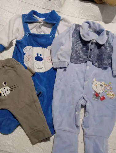 Macacão menino P + calça infantil