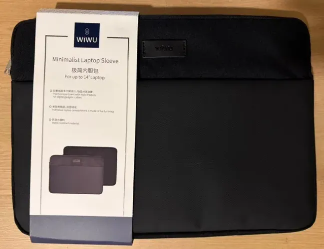 Capa Case Minimalist Laptop 14 Preto Design Moderno - WiWu