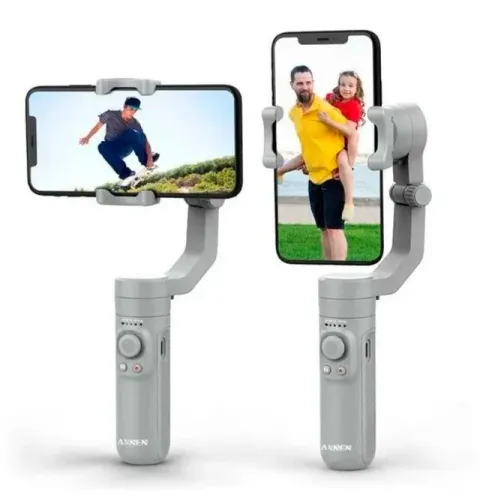 Estabilizador Gimbal para Celular 3 Eixos Com Tripé Axnen Hq3