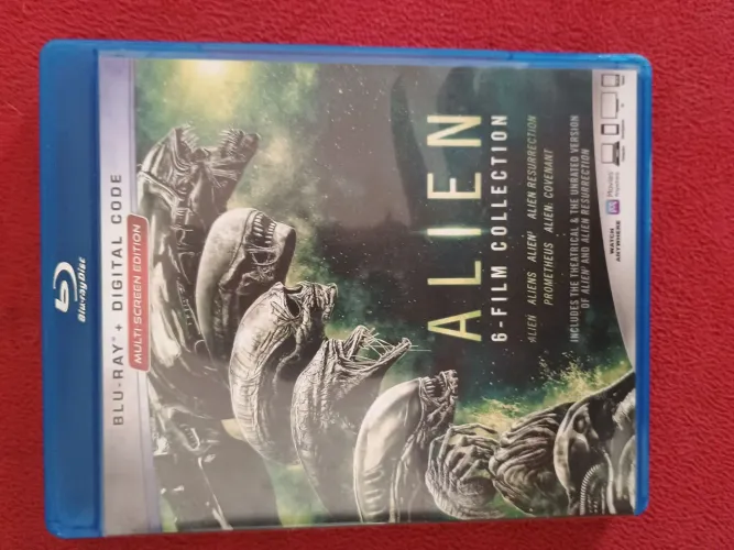 Coleção Alien Bluray 