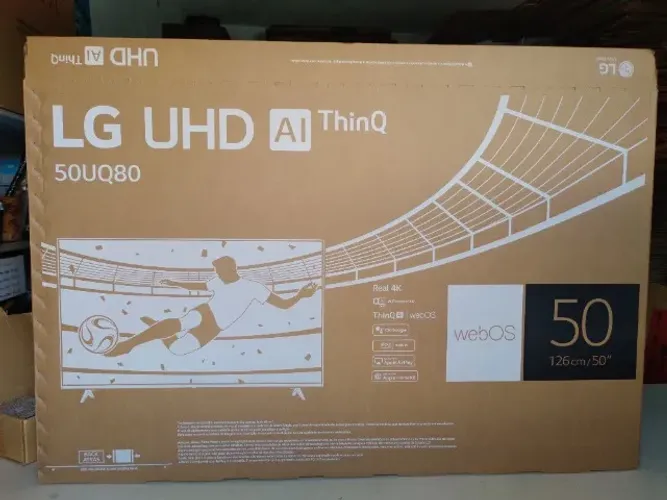 Caixas De Papelão Novas SEM ISOPORES Para Tv LG 55 Polegadas (LER DESCRIÇÃO)