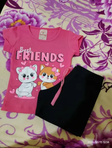 Kit 5 conjunto infantil novo