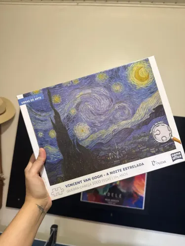 Quebra-cabeça: Vincent Van Gogh - A Noite Estrelada - 1000 peças
