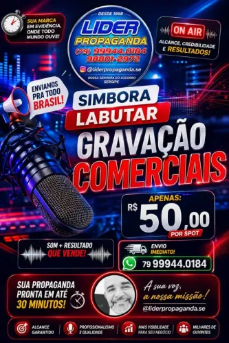 Propaganda com Carro de Som em Sergipe