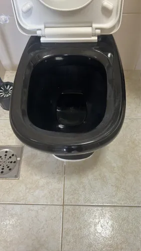 Vaso Sanitário Icasa Preto 6 LPF