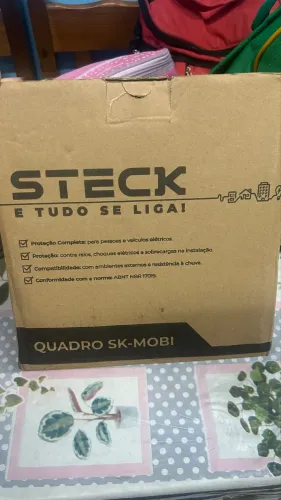 Quadro de Proteção Steck SK-MOBI para Carregador de Veículo Elétrico 220V 7,5 kW