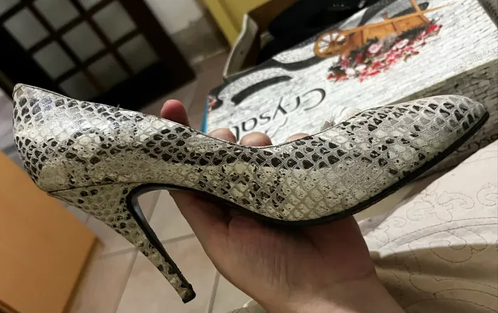 Conjunto Scarpin e Bolsa - Cobra/Píton