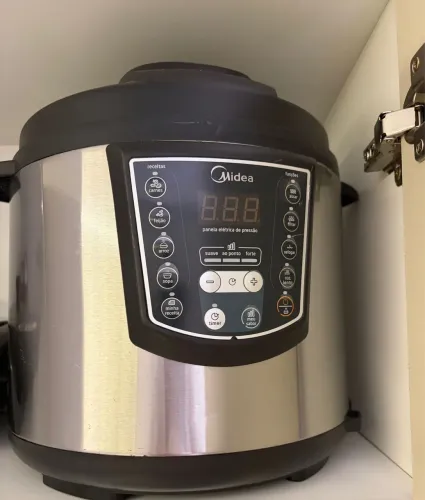 Panela de pressão elétrica midea 6l