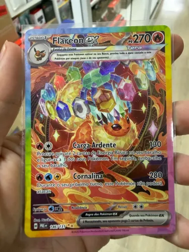 FLAREON EX 146/131 evoluções prismáticas