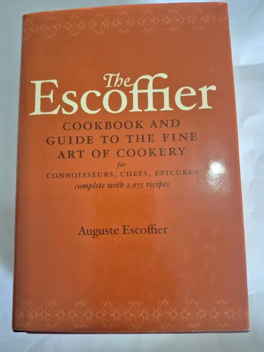 Escoffier cookbook and guide