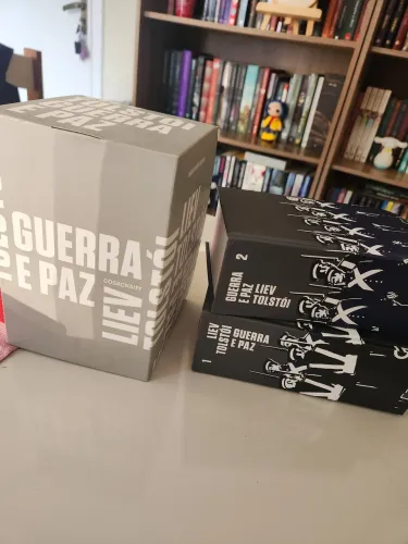 Box Guerra e Paz - Liev Tolstoi (Cosac Naify, capa dura)