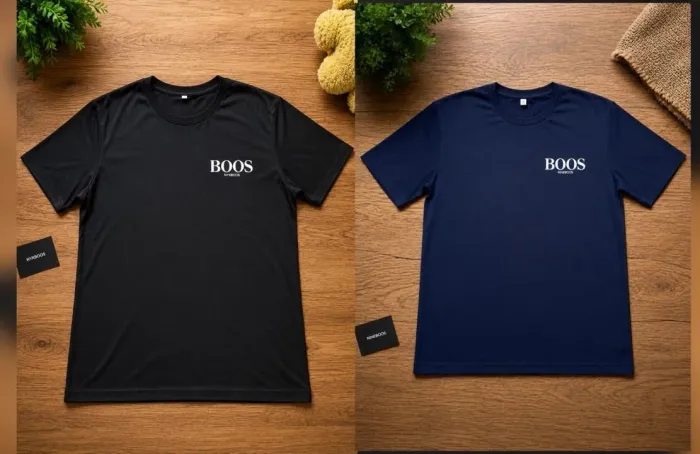 Kit 2 Camisetas da BOOS, 100% algodão