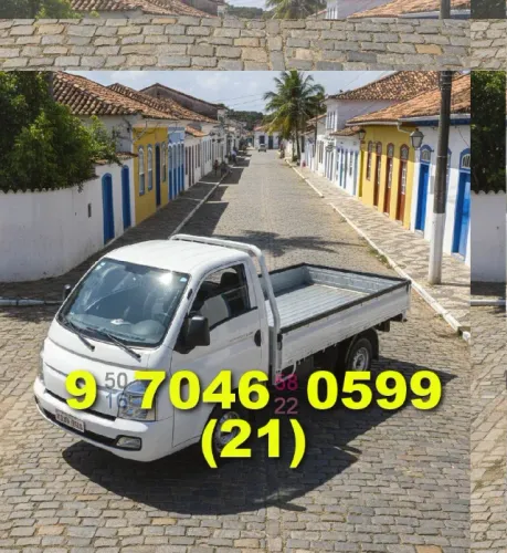 frete caminhão aberto com bom atendimento em Ipanema e Botafogo