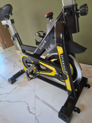 Bicicleta ergometriga spinning semiprofissional 