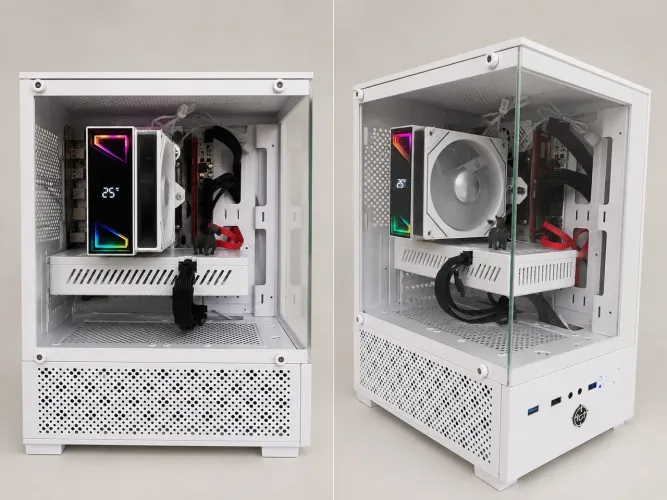 Computador Gamer Full Withe - RX580 | SSD | Novo 1 dia montado | Cartão 12x de 228,31