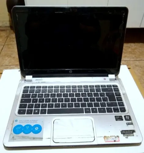 Notebook HP Envy 4-1050BR Ultrabook i5 - Para Retirada de Peças