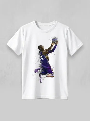 Camiseta Infantil Masculina Kobe Bryant