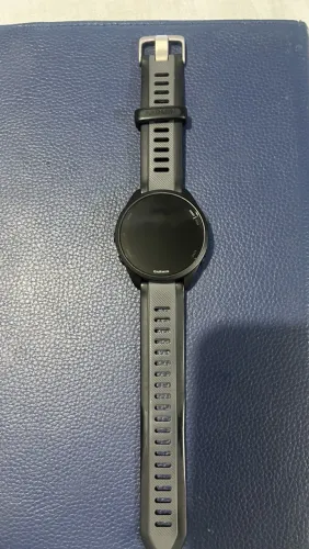 smartwatch garmin forerunner 165 music amoled preto