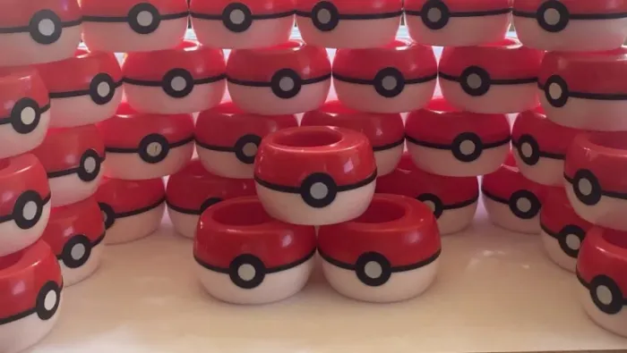 3 Pokébolas do Guaraná Caçulinha (ano 2000)