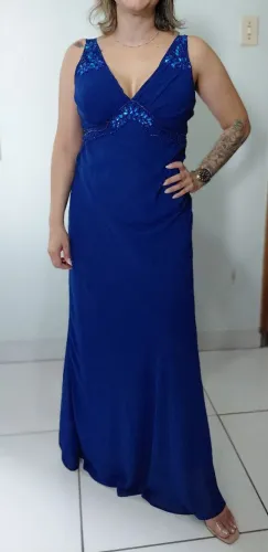 Vestido de festa elegante
