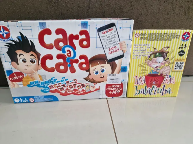 Jogos Cara a Cara e Puxa Puxa Batatinha