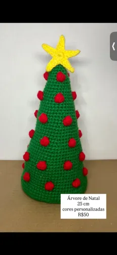 Árvore de Natal Amigurumi