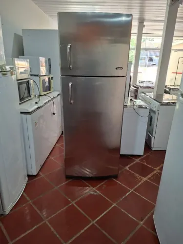 Geladeira Ariston duplex inox frost free turbo 500 litros