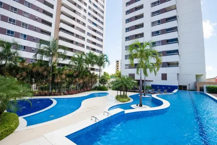 RC Aluga Apartamento Mobiliado 3 quarto 1 Suíte 2 Vaga Piscina Academia Elevador João Pess
