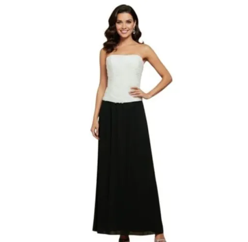 Vestido de festa tomara que caia amíssima tam m