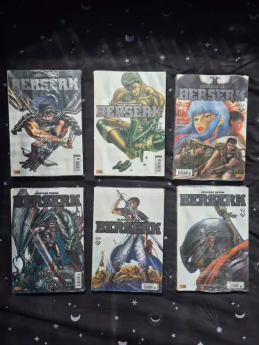 Mangá Berserk Edição Luxo (LACRADO) Vol 1,2,3,4,5,6