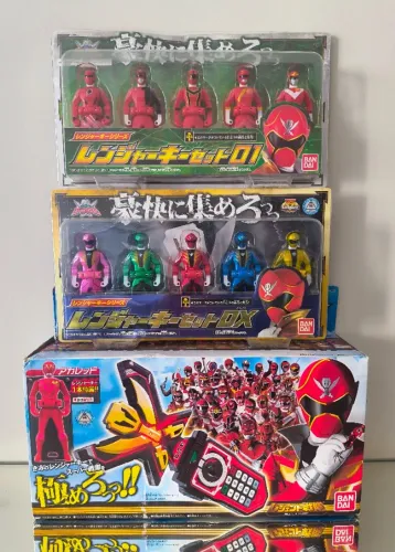 Bandai Gokaiger DX Legend Mobirate + 2x sets de chaves originais, Power Rangers, Morfador