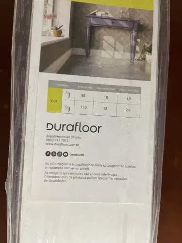 VENDO RODAPÉ DURAFLOOR MDF NA EMBALAGEM