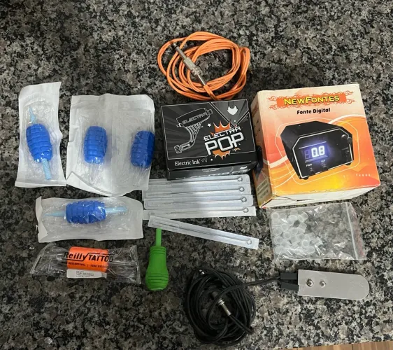 Kit iniciante para tatuagem