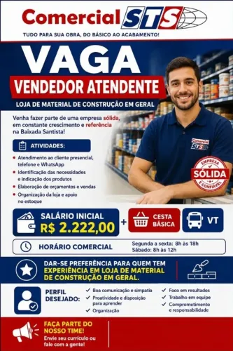 Vaga Atendimento