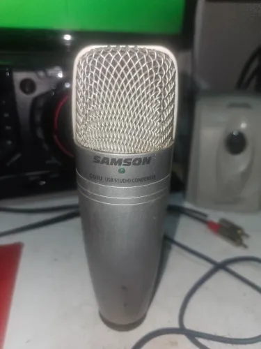 Microfone condensador USB