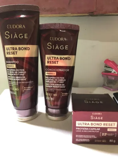 Kit Eudora Siàge Lançamento Ultra Bond Reset 
