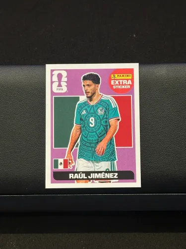 RAÚL JIMÉNEZ BORDO 2026 Figurinha Album Copa