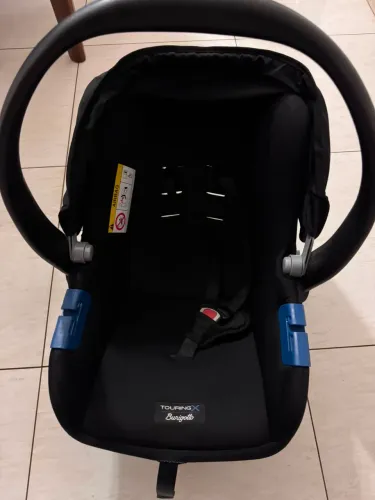 Bebe Conforto com Base para Carro Burigotto Touring X Preto