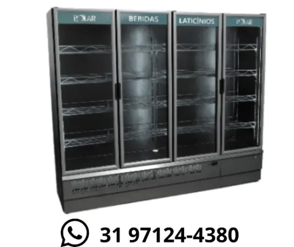 Refrigerador Expositor 4 Portas Polar 127/220v